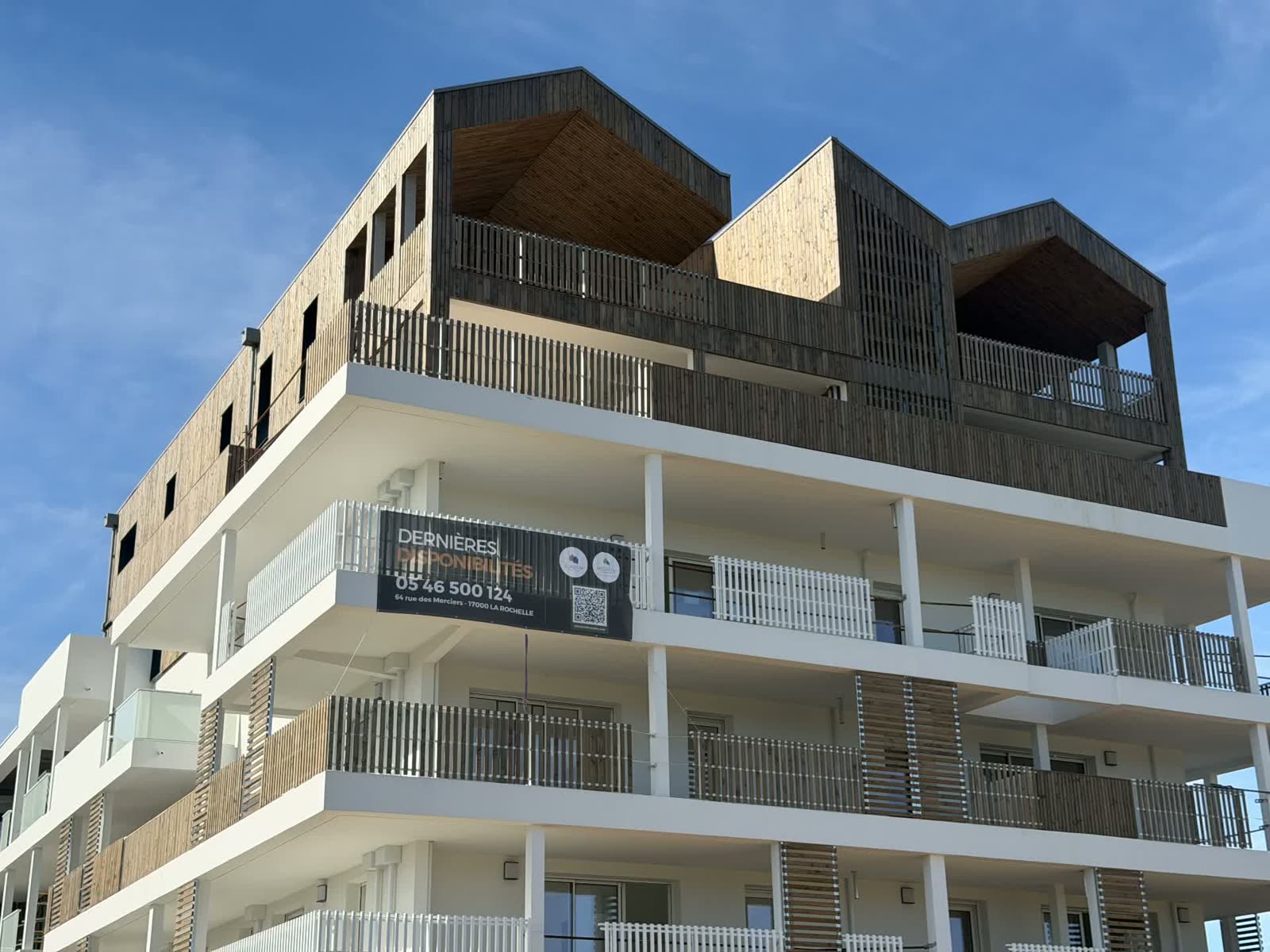 Chantier BABYLONE — Détail des toitures bois — les dernières disponibilités sont signalées sur place